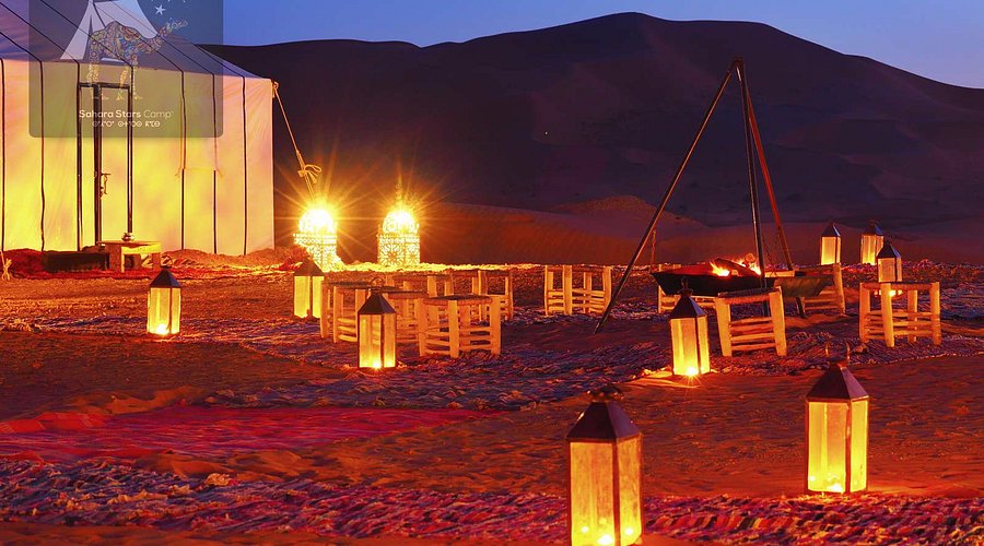 MOROCCO, sahara-stars camp