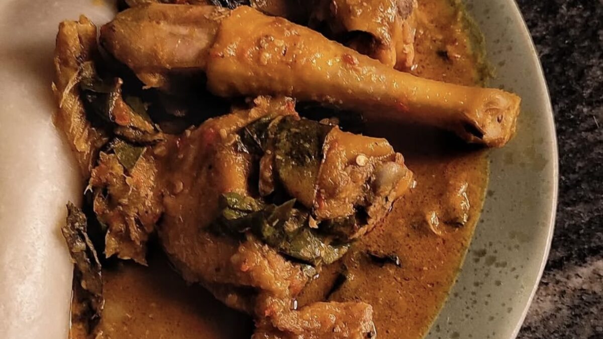 Traditional Oha Soup & Hand-Stirred Fufu